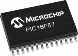 PIC microcontroller, 8 bit, 20 MHz, SOIC-28, PIC16F57-I/SO