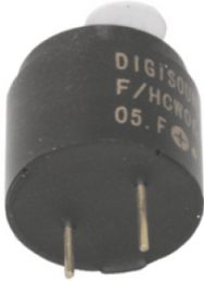 Signal transmitter, 90 dB, 6 VDC, 30 mA, black