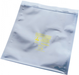 Shielding bag, 200 x 255 mm, inner metalization, zip lock, 23.0.90612