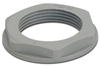 Counter nut, 3/8NPT, 22 mm, silver gray, 1411231