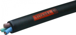 Special elastomer control line H07RN-F TITANEX 2 x 1.5 mm², unshielded, black