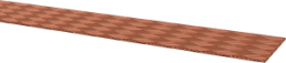Fabric tape, unassembled, copper, 16 x 32 x 0.05 mm, 1.0 mm², (W) 3.2 mm, 301010000