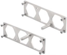 Panel mounting frame, size B24, stainless steel, 1103750000