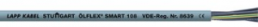 PVC control line ÖLFLEX SMART 108 4 G 1.5 mm², AWG 16, unshielded, gray