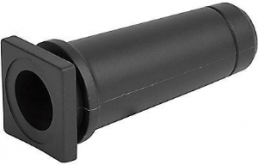 Bend protection grommet, cable Ø 8 mm, L 37.5 mm, PVC, black