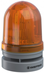 LED signal light with acoustics, Ø 85 mm, 110 dB, 3300 Hz, yellow, 12-24 V AC/DC, 461 310 70