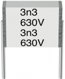 MKT film capacitor, 10 nF, ±10 %, 400 V (DC), PET, 7.5 mm, B32560J6103K000