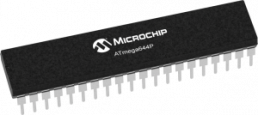AVR microcontroller, 8 bit, 20 MHz, DIP-40, ATMEGA644P-20PU