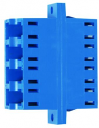 LC-plug, multimode, ceramic, blue, 100007165