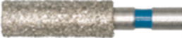 Diamond grinder, Ø 1.2 mm, shaft Ø 2.35 mm, shaft length 44 mm, cylinder, diamond, 837 104 012