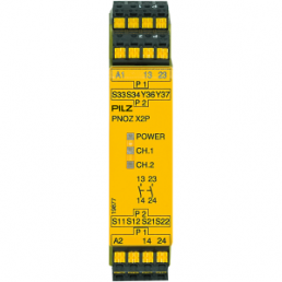 Monitoring relays, safety switching device, 2 Form A (N/O), 6 A, 24 V (DC), 24 V (AC), 787303