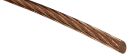 Round rope, unassembled, copper, 1036 x 0.07 mm, 4.0 mm², 401040000
