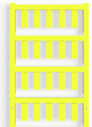 Polyamide Device marker, (L x W) 17 x 6 mm, yellow, 200 pcs