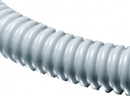 Spiral protective hose, inside Ø 15 mm, outside Ø 19 mm, BR 19 mm, PVC, gray