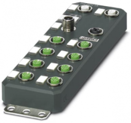Distributed I/O device for EtherCAT, Inputs: 8, Outputs: 4, (W x H x D) 60 x 185 x 30.5 mm, 2701523