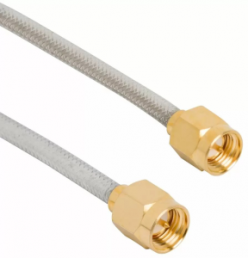 Coaxial Cable, SMA plug (straight) to SMA plug (straight), 50 Ω, 0.085" CONFORMABLE, 178 mm, 135101-R1-07.00
