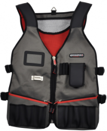 Technician vest, without tools, (L x W x D) 650 x 500 x 60 mm, 1.4 kg, MA2729