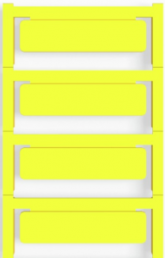 Polyamide Device marker, (L x W) 60 x 15 mm, yellow, 40 pcs