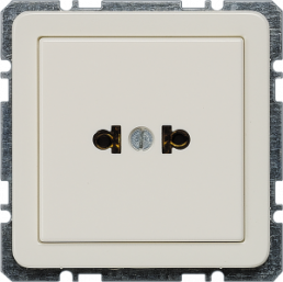 Outlet, white, 15 A/125 V, USA, IP20, 5UB1311
