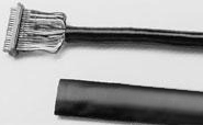 Heatshrink tubing, 2:1, (19/9.5 mm), fluoropolymer, black