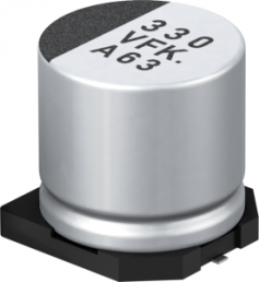 Electrolytic capacitor, 680 µF, 63 V (DC), ±20 %, SMD, Ø 18 mm