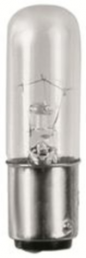 Incandescent bulb, BA15d, 7 W, 24 V (DC), clear