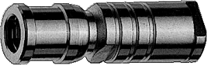 SMB socket 50 Ω, RG-188A/U, RG-174/U, KX-3B, RG-316/U, KX-22A, solder/clamp, straight, 100024881