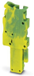 Plug, spring balancer connection, 0.08-4.0 mm², 1 pole, 24 A, 6 kV, yellow/green, 3210800