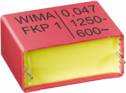 FKP film capacitor, 2.2 nF, ±10 %, 1.6 kV (DC), PP, 22.5 mm, FKP1T012205A00KSSD