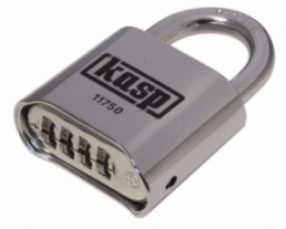 Combination lock, level 6, shackle (H) 26 mm, steel, (B) 50 mm, K11750D