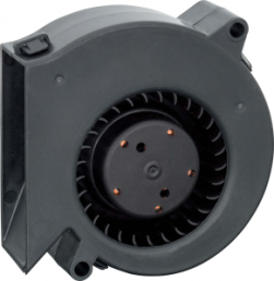 DC radial fan, 12 V, 76 x 76 x 27 mm, 28 m³/h, 57 dB, ball bearing, ebm-papst, RL 48-19/12