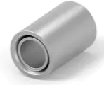 Butt connector, uninsulated, AWG 3, 0.741 mm