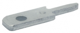 Faston plug, 2.8 x 0.8 mm, L 10.5 mm, uninsulated, angled, 2010