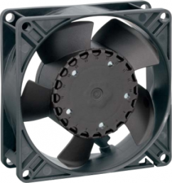 DC axial fan, 24 V, 92 x 92 x 32 mm, 107 m³/h, 42 dB, ball bearing, ebm-papst, 3314 NHH