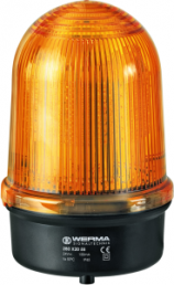 LED permanent light, Ø 142 mm, yellow, 12-50 VDC, IP65