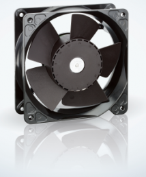 DC axial fan, 24 V, 119 x 119 x 38 mm, 351.1 m³/h, 66 dB, ball bearing, ebm-papst, 4114 N/2 H4