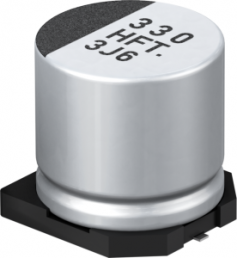 Electrolytic capacitor, 470 µF, 10 V (DC), ±20 %, SMD, Ø 6.3 mm