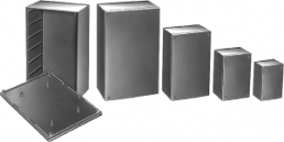 ABS enclosure, (L x W x H) 160 x 96 x 66 mm, gray, CP/3.20 GRAU/GRAU