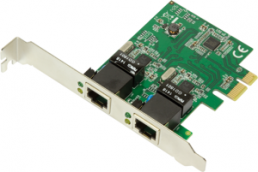 Gigabit LAN PCIe card, 2 ports, PC0075