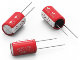 Electrolytic capacitor, 1800 µF, 63 V (DC), ±20 %, radial, pitch 7.5 mm, Ø 16 mm