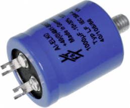 Electrolytic capacitor, 10000 µF, 63 V (DC), -10/+30 %, can, Ø 35 mm