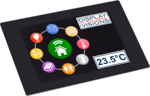 TFT display with touch function 3.5"/8.9 cm, 480 x 320, EA UNITFTS035-ATC