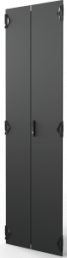 Varistar CP Double Steel Door, Plain, 3-PointLocking, RAL 7035, 52 U, 2450H, 800W