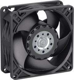 DC axial fan, 12 V, 80 x 80 x 32 mm, 95 m³/h, 48 dB, ball bearing, ebm-papst, 8312 NHH