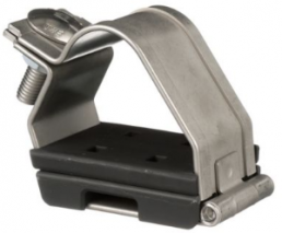 Cable clamp, max. bundle Ø 69 mm, stainless steel, metal, (L x W x H) 165 x 63 x 145 mm