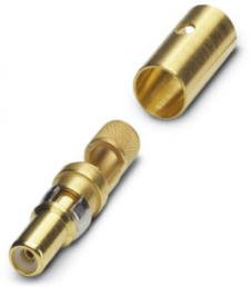 Pin contact, 0.8 mm², AWG 18, solder connection, gold-plated, 1655577