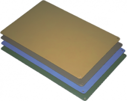 Desktop mat, 110 H 04.5, 2.0 x 4.5 mm, light-blue