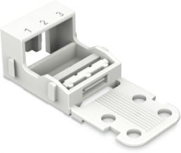 Mounting adapter for 3-wire terminal blocks, 221-503