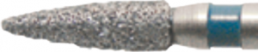 Flat-head reamers, Ø 1.6 mm, shaft Ø 2.35 mm, Bud, diamond, diamond, 861 104 016