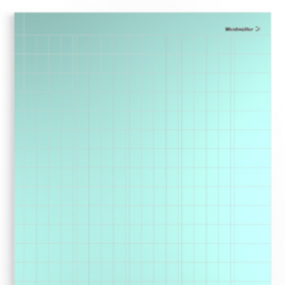 Polyvinyl chloride Laser label, (L x W) 203 x 15.5 mm, turquoise, DIN-A4 sheet with 80 pcs